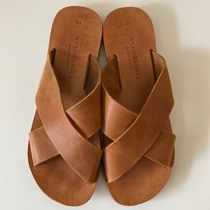 Mythologia Phoebe handmade leather sandals size 38